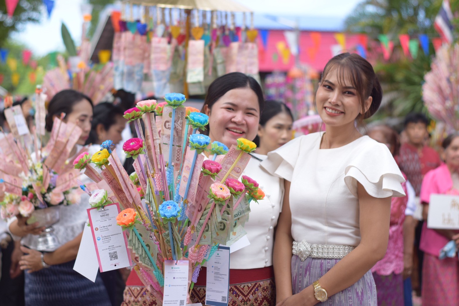 วันที่ 1 มิถุนายน 2568 การจัดผ้าป่าเพื่อการศึกษา เพื่อสมทบทุนสร้างห้องมัลติมิเดีย และต่อเติมหลังคาอาคารชัยภักดิ์ภูมินทร์